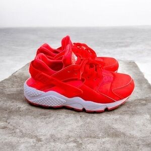 Nike Air Huarache Run Women's Shoes Bright Crimson 634835-608